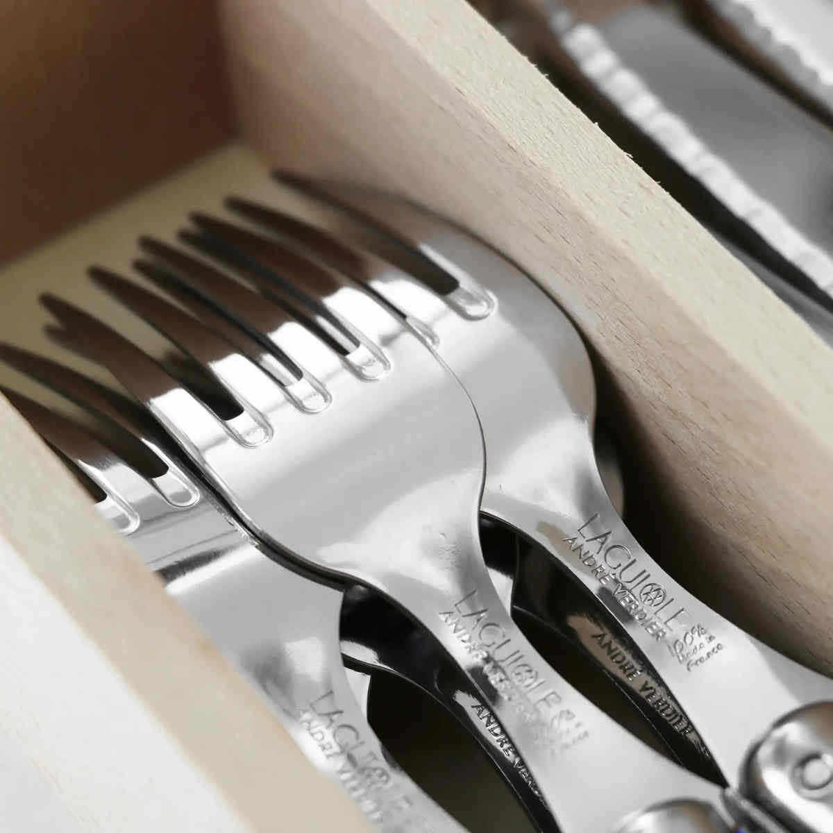 Laguiole Andre Verdier Cutlery Set 12pce Stainless Steel | Minimax