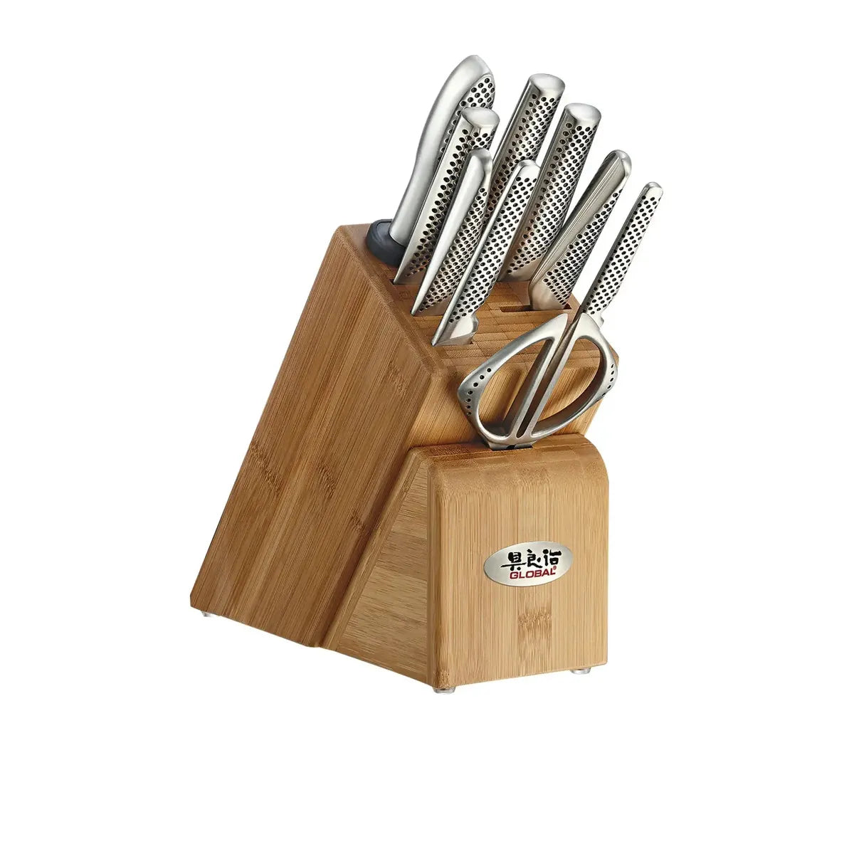 Global Takashi Knife Block Set 10 Piece