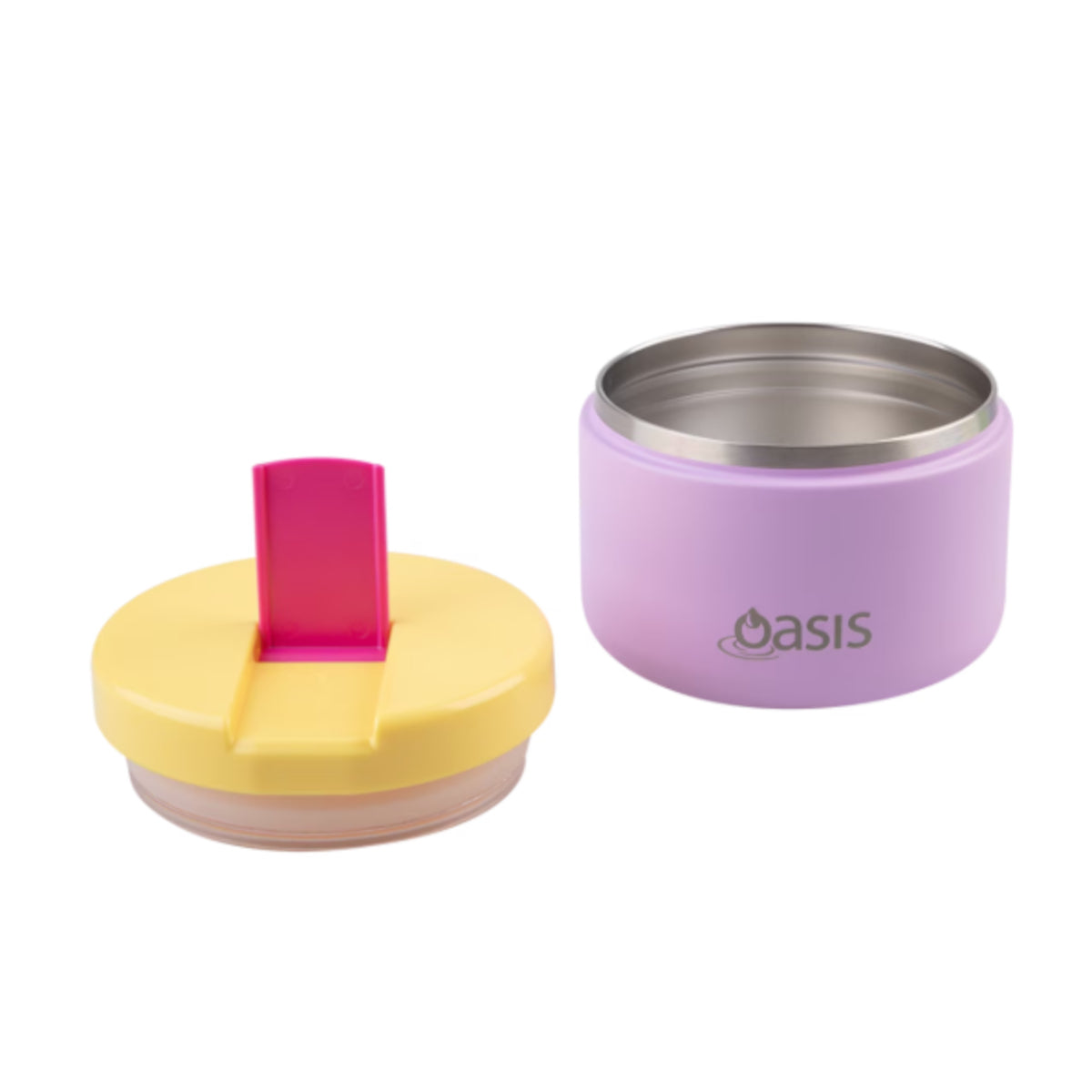 Oasis Double Wall Insulated Food Flask Bubblegum Pink 300ml | Minimax