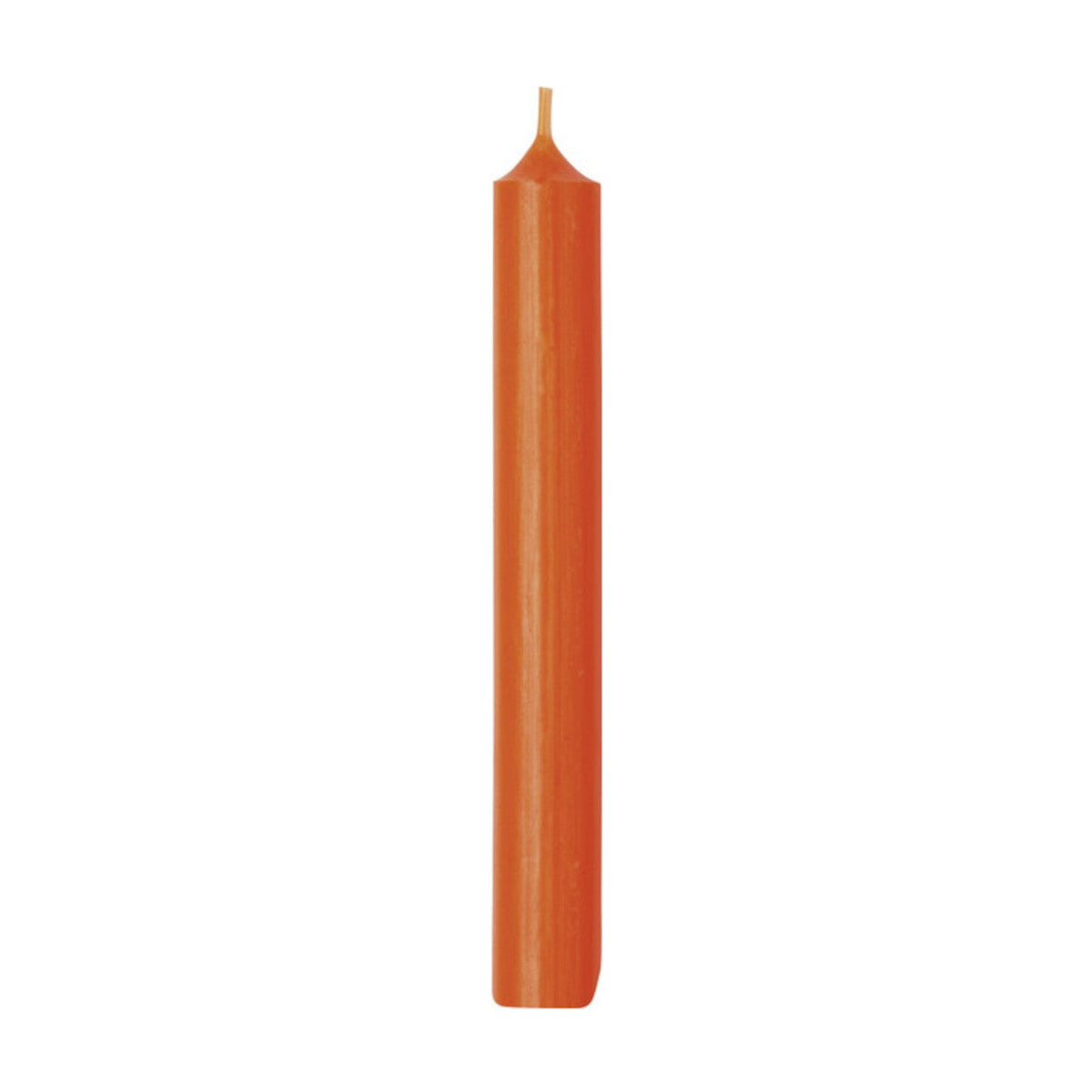 Ideal Home Range Cylinder Dinner Candle Orange 18cm | Minimax
