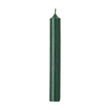 Ideal Home Range Cylinder Dinner Candle Dark Green 18cm | Minimax