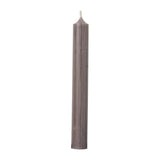 Ideal Home Range Cylinder Dinner Candle Mud 18cm | Minimax