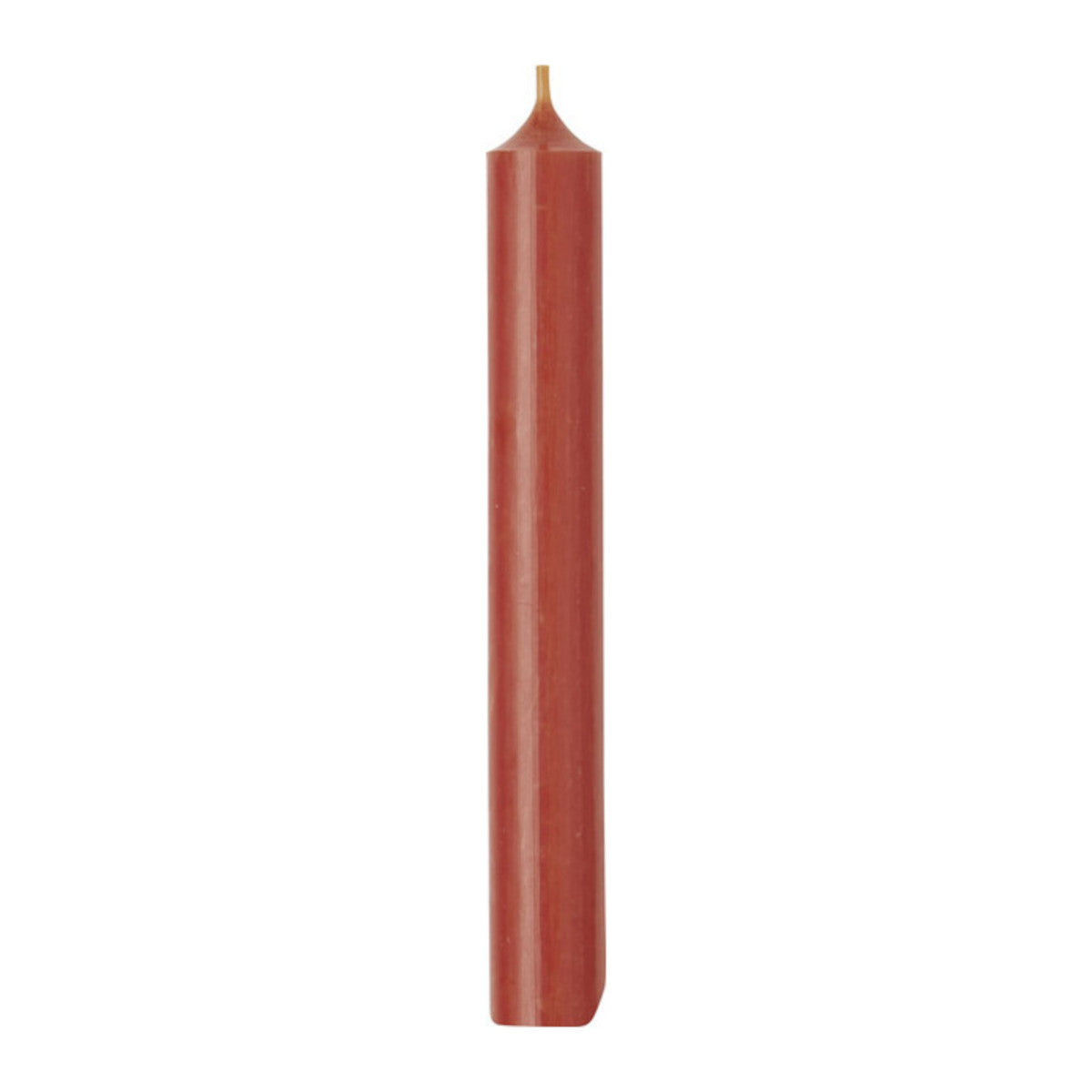 Ideal Home Range Cylinder Dinner Candle Dusty Orange 18cm | Minimax