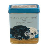 The Little Dog Laughed Thinking Food Treat Tin | Minimax