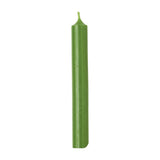 Ideal Home Range Cylinder Dinner Candle Grass Green 18cm | Minimax