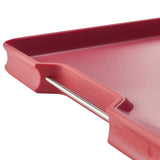 Joseph Joseph Cut & Carve Plus Multi-function Chopping Board Red XL with angled cutting surface, spikes, and juice-catching edges