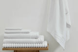 Bemboka Jacquard Bath Towel White 70x150cm