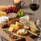 Laguiole Jean Dubost Deluxe Pate & Cheese Light Horn Set 4 Piece