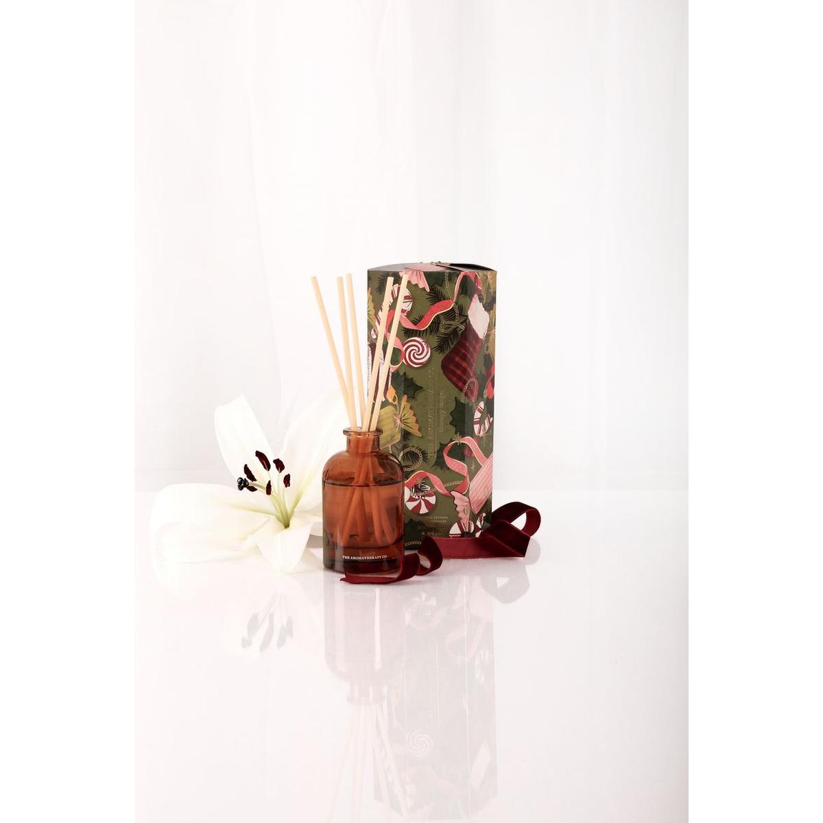 The Aromatherapy Co. White Lily & Holly Diffuser 100ml – Limited Edition Christmas fragrance