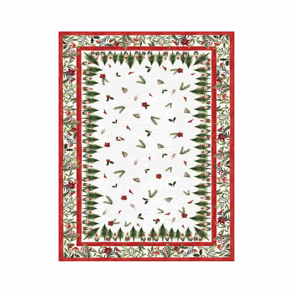 Tessitura Toscana Telerie Jolly Elf Tablecloth 170cm x 360cm | Minimax