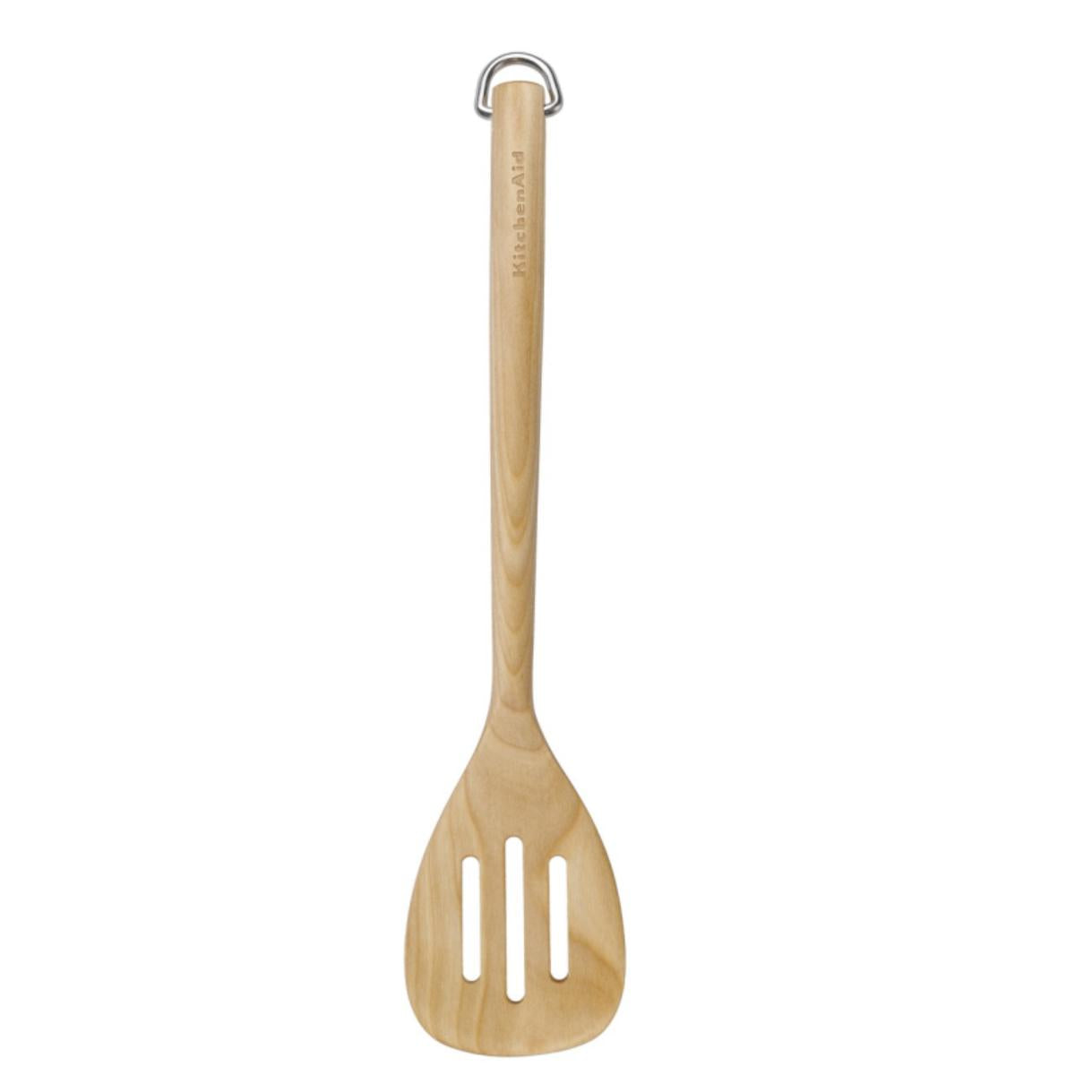 KitchenAid Wooden spatula with a metal handle | Minimax