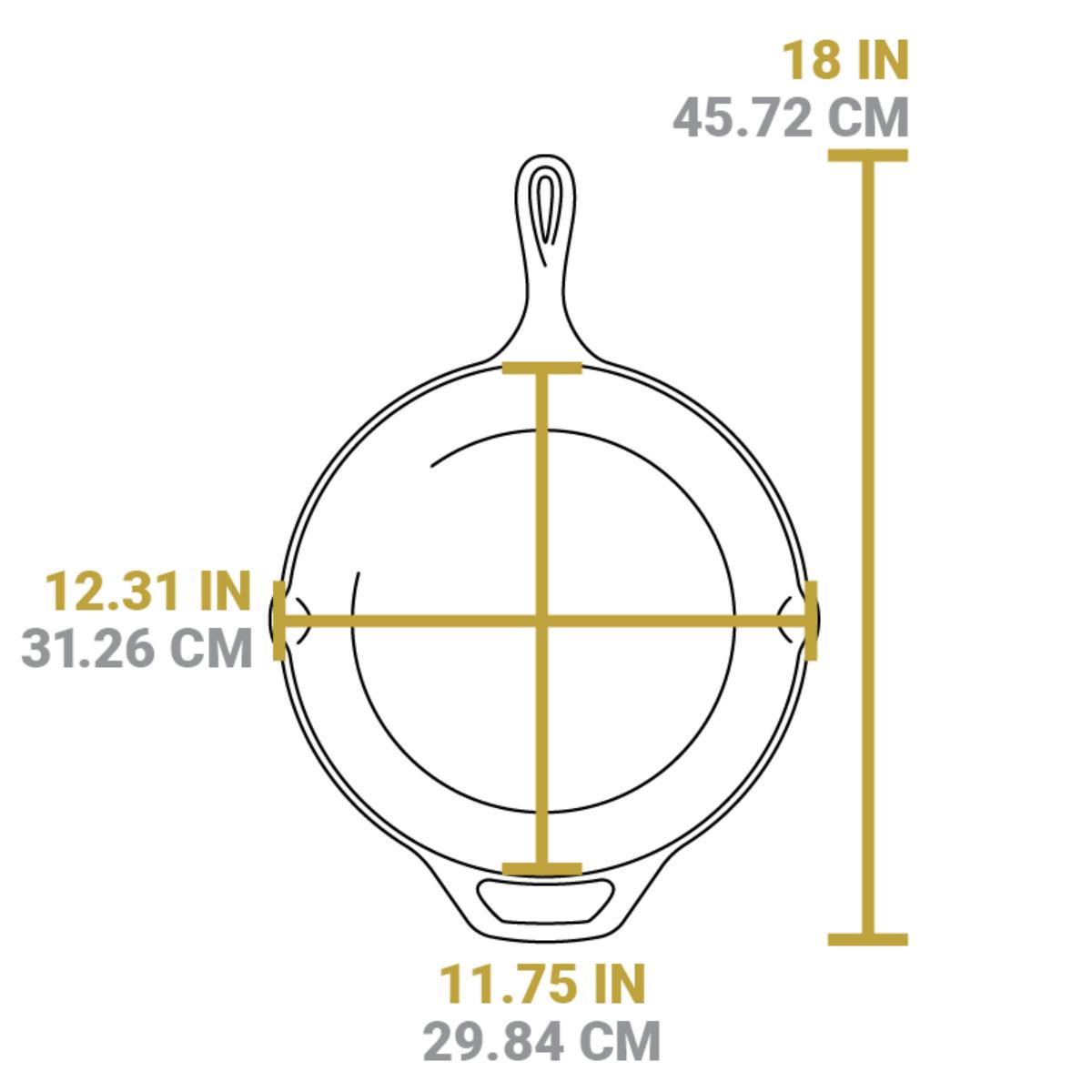 Lodge Cast Iron Skillet 30.5cm | Minimax