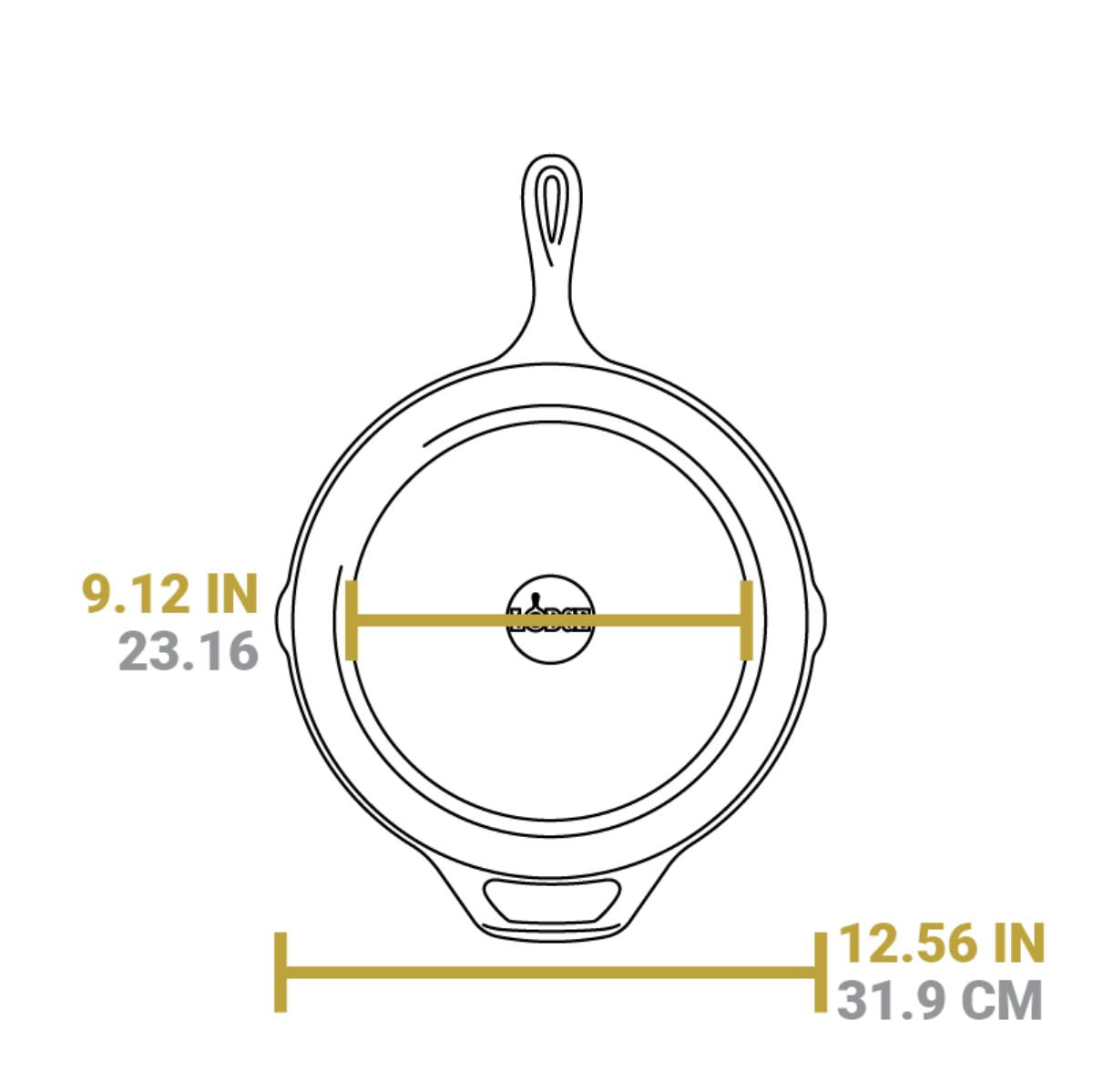 Lodge Cast Iron Skillet 30.5cm | Minimax