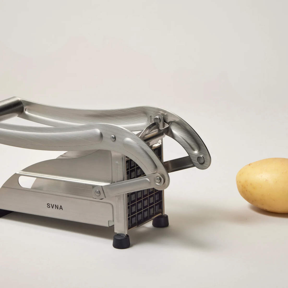 SVNA Duo Potato Chipper Stainless Steel & Black | Minimax