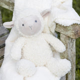 The Little Linen Co Farmyard Lamb Soft Plush Toy & Blanket