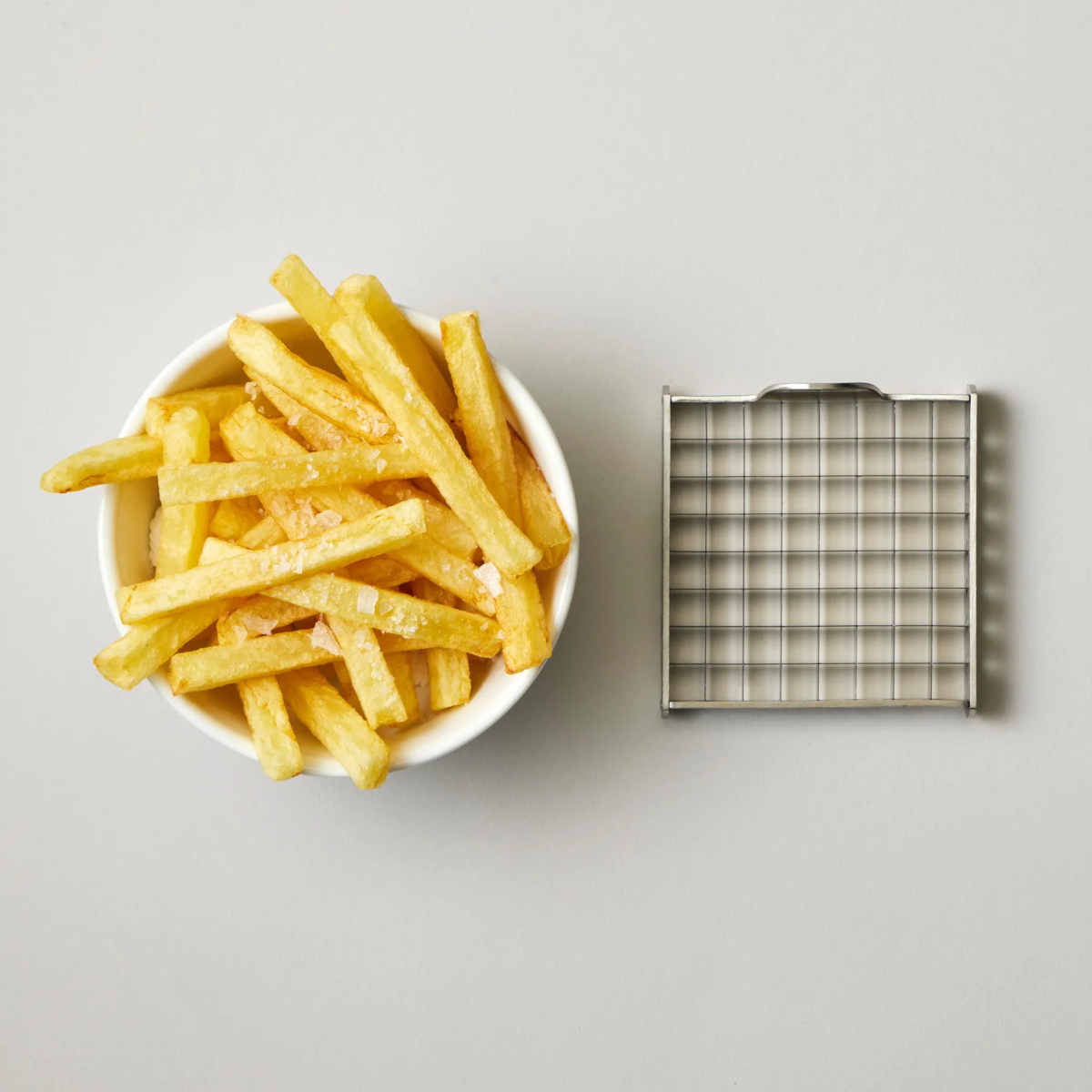 SVNA Duo Potato Chipper Stainless Steel & Black | Minimax