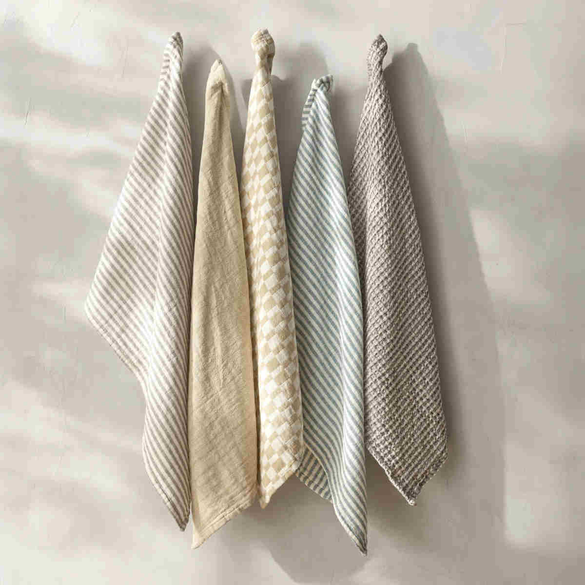Davis & Waddell Heritage Stripe Cotton Tea Towel 2pcs Set | Minimax