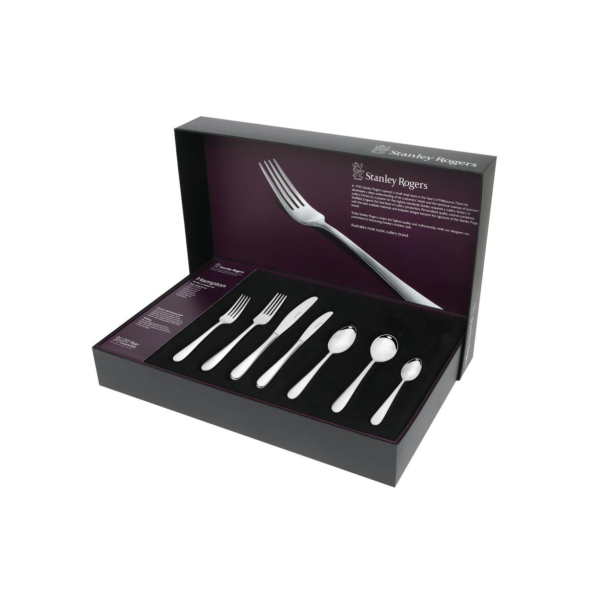 Stanley Rogers Hampton 18/10  56 Pieces Cutlery Set