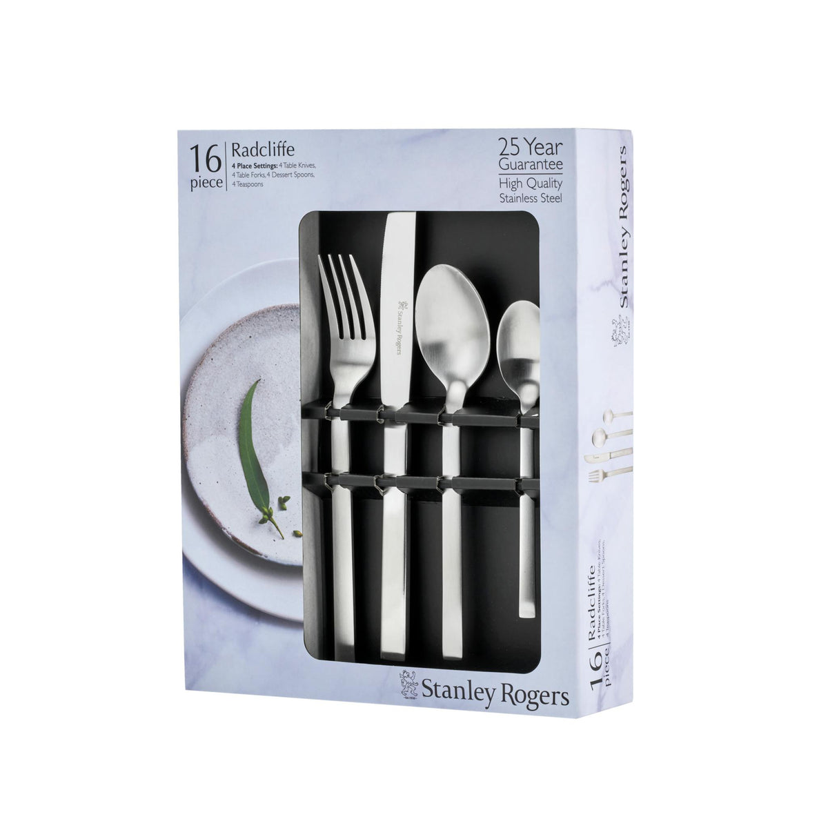 Stanley Rogers Radcliffe Satin 16 Piece Cutlery Set