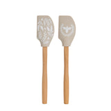 Davis & Waddell Wildflower & Hive Beechwood Spatula | Minimax