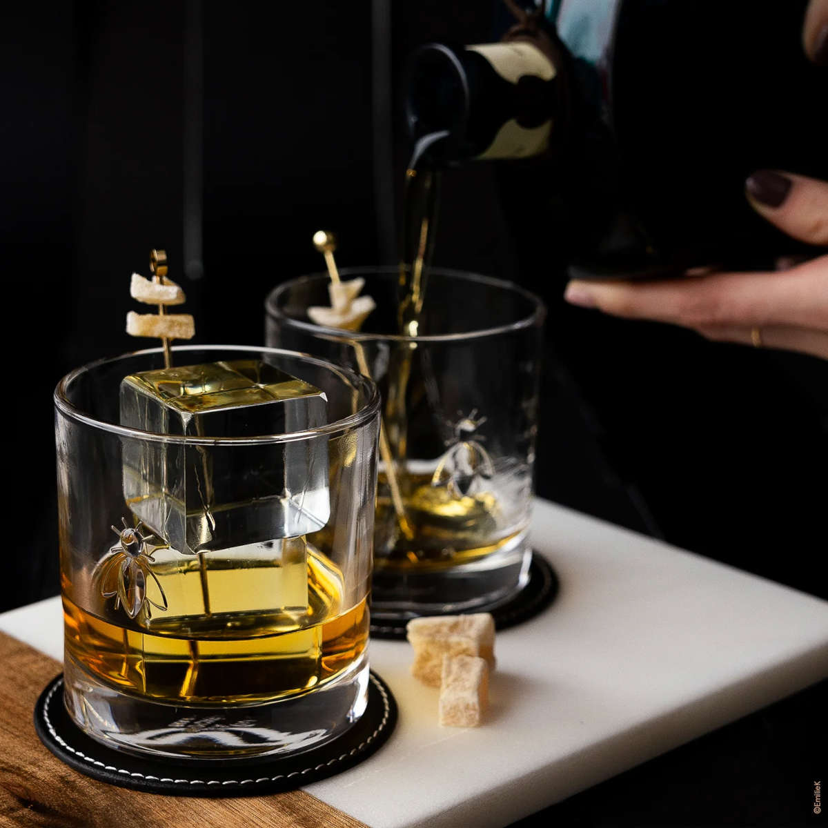 La Rochere Bee Whisky Glass 320ml (Set of 4) | Minimax