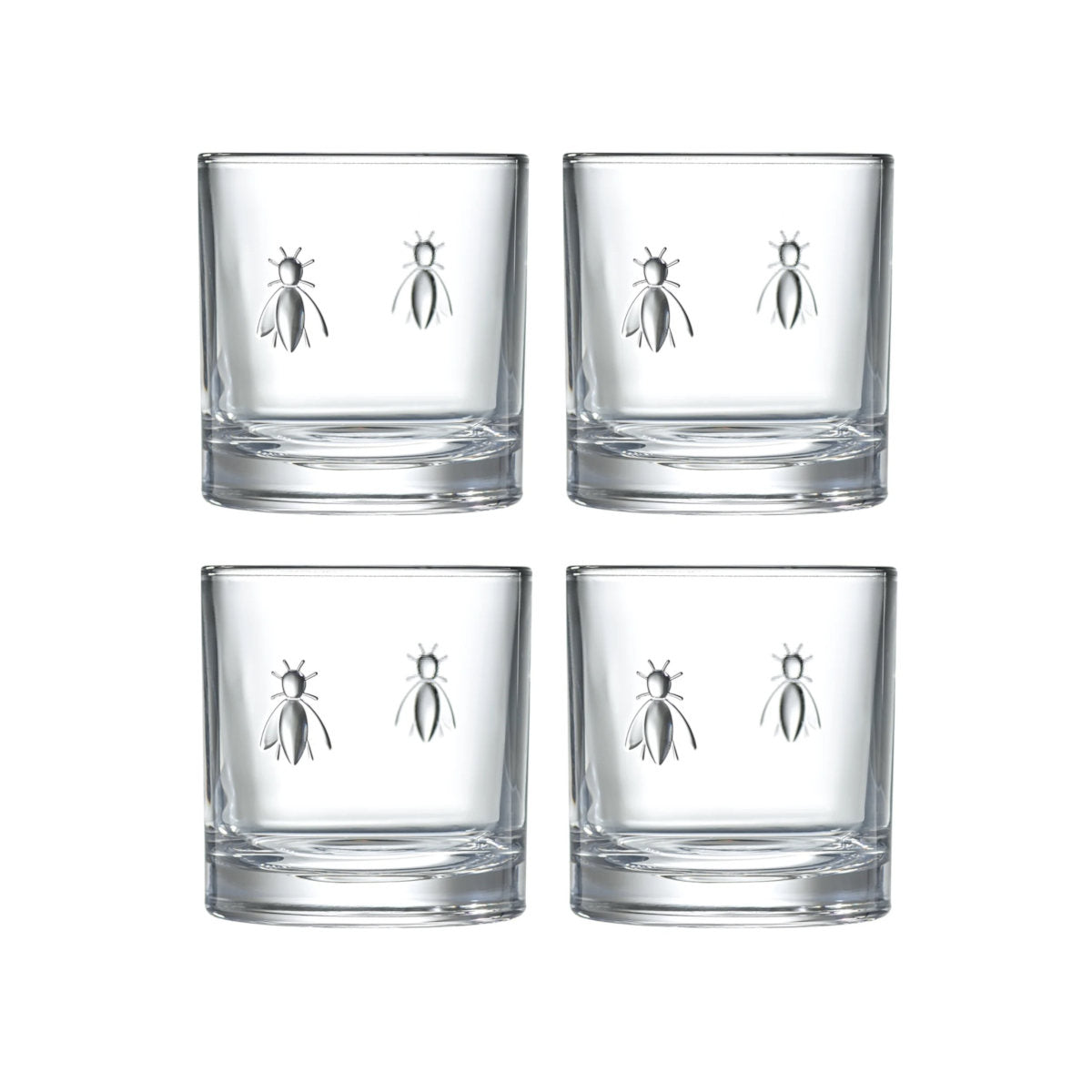 La Rochere Bee Whisky Glass 320ml (Set of 4) | Minimax