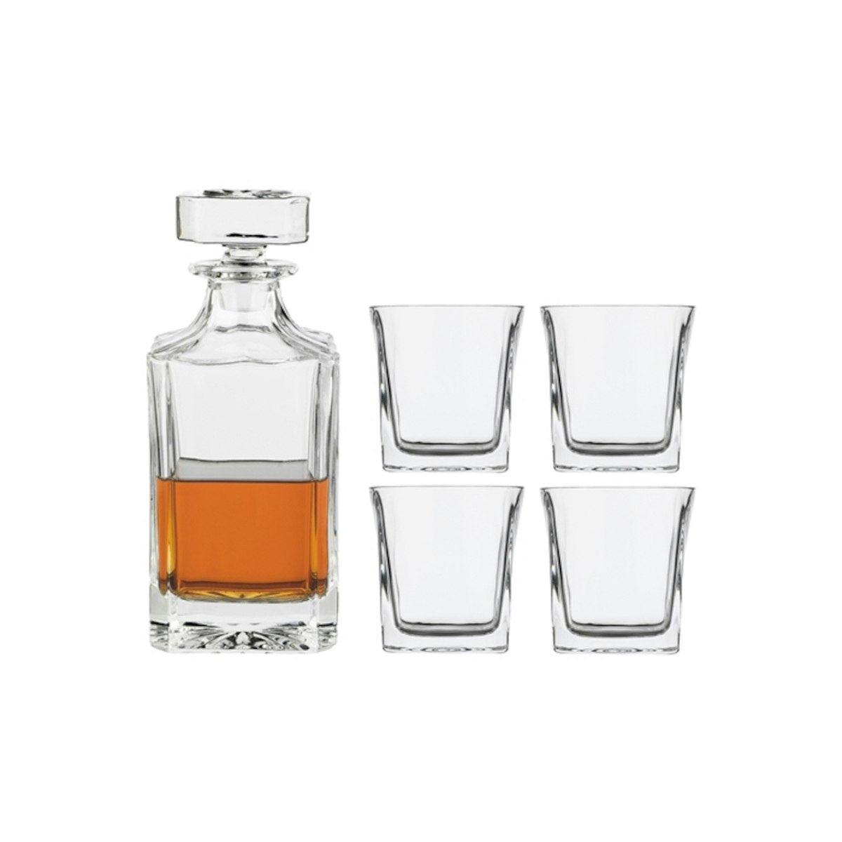Ecology Louis 750ml Decanter and 4 Tumblers 250mls Set