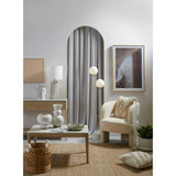 Amalfi Tivoli Floor Lamp White & Gold 32x20x150cm