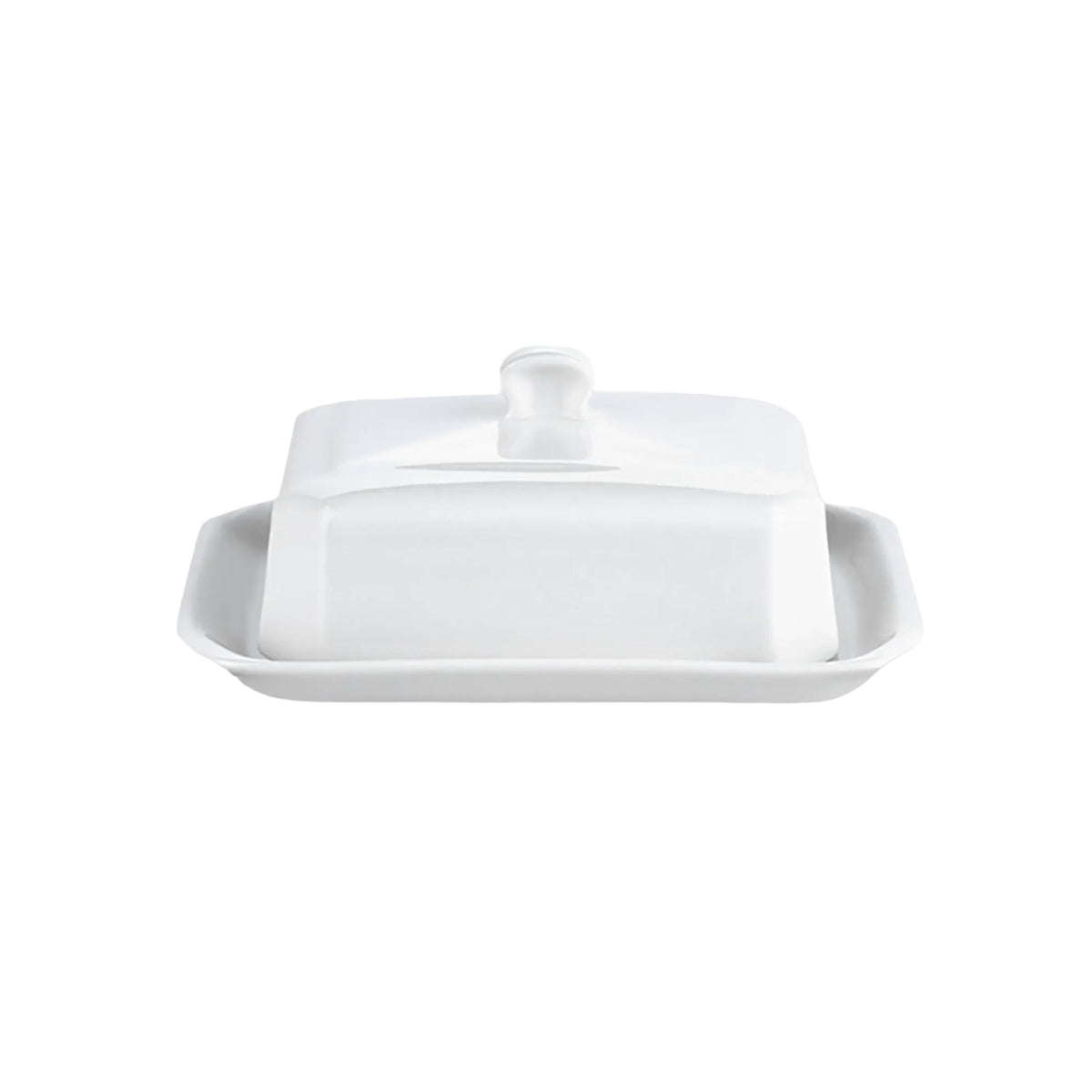 Pillivuyt Covered Butter Dish White | Minimax