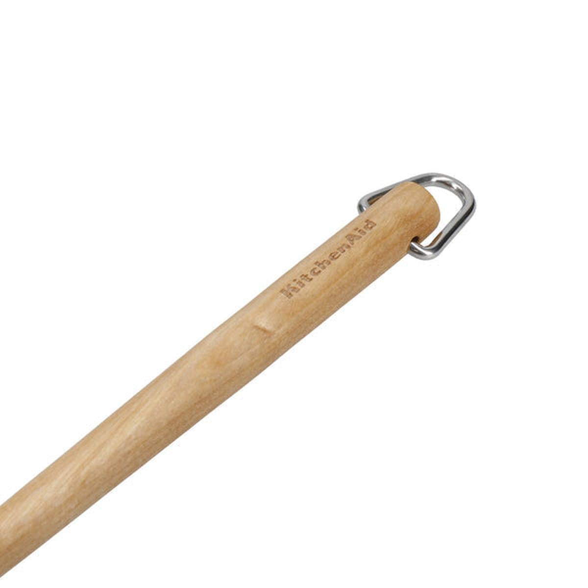 KitchenAid Birchwood Solid Turner | Minimax  - focusing on the handle
