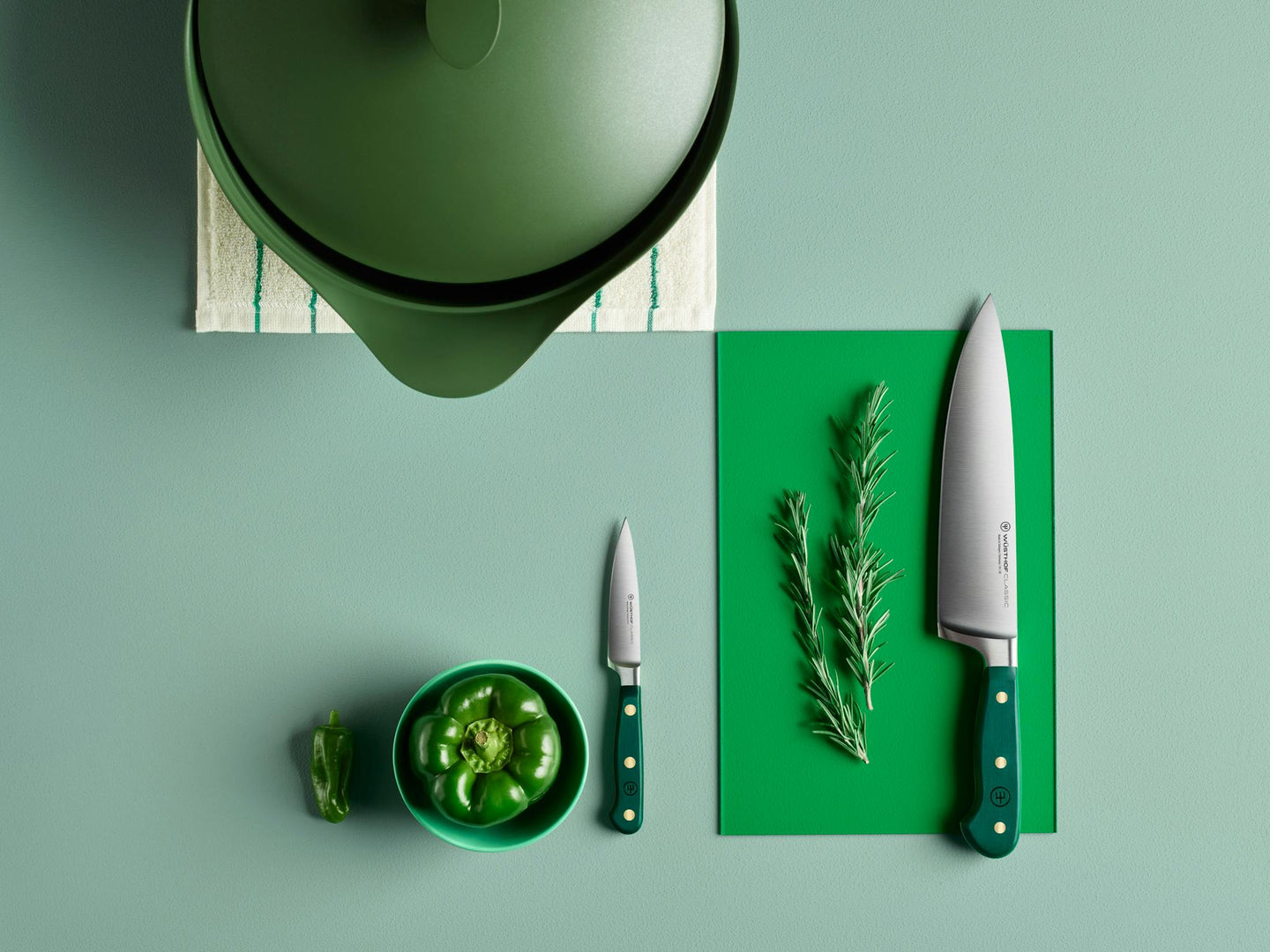 Wusthof Classic Colour Fresh Rosemary Chefs Knife 20cm