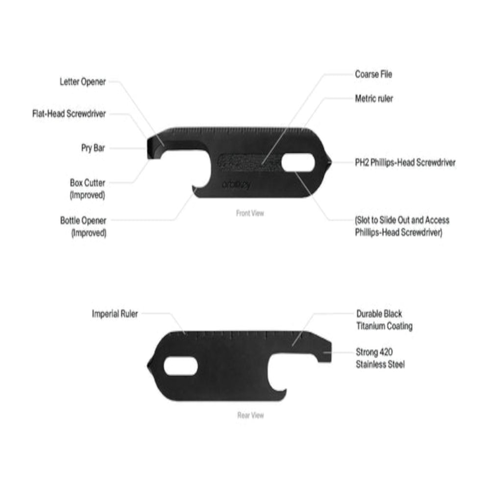 Orbitkey Multi-Tool V2 Silver | Minimax