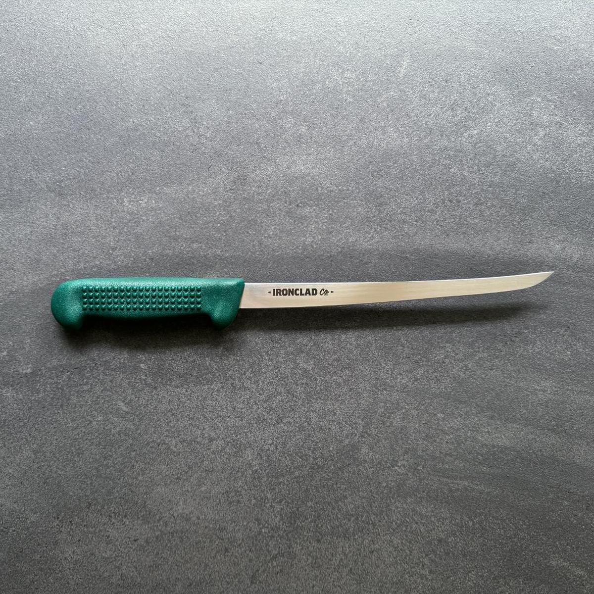 The Filleting Ghost Knife. Salvaged Ghost Net 22cm Filleting Knife