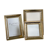Flair Gifts Wide Border Hammer Frame Gold 5×7" | Minimax