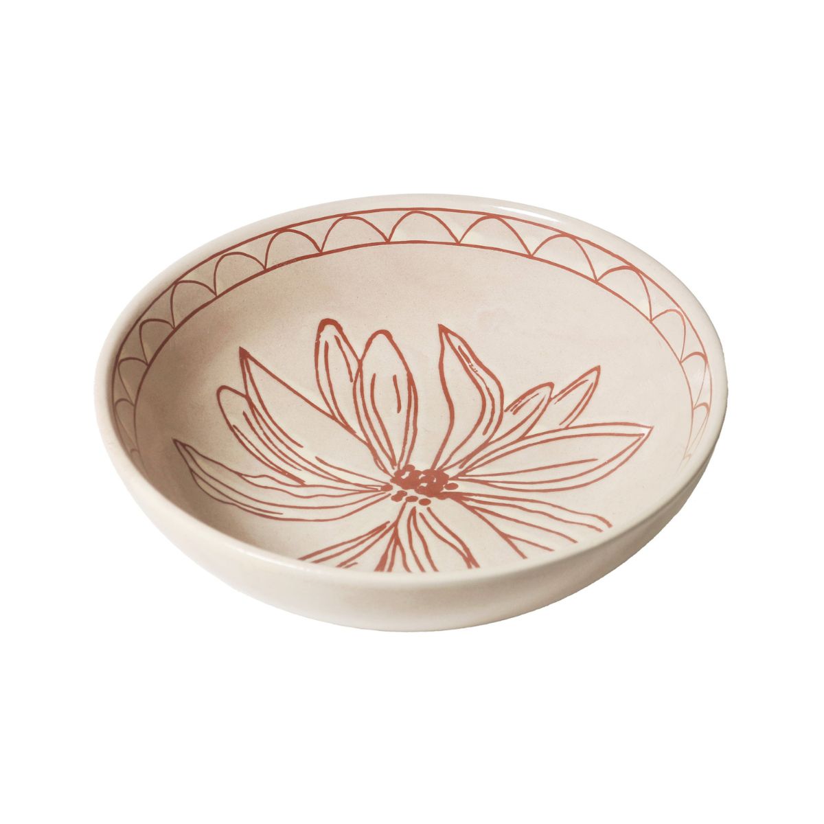Robert Gordon June's Daisy Bowl Taupe 20cm | Minimax
