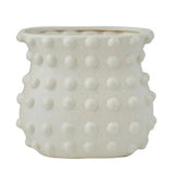 Agathe Ceramic Bobble Planter Ivory 24x15x21cm | Minimax