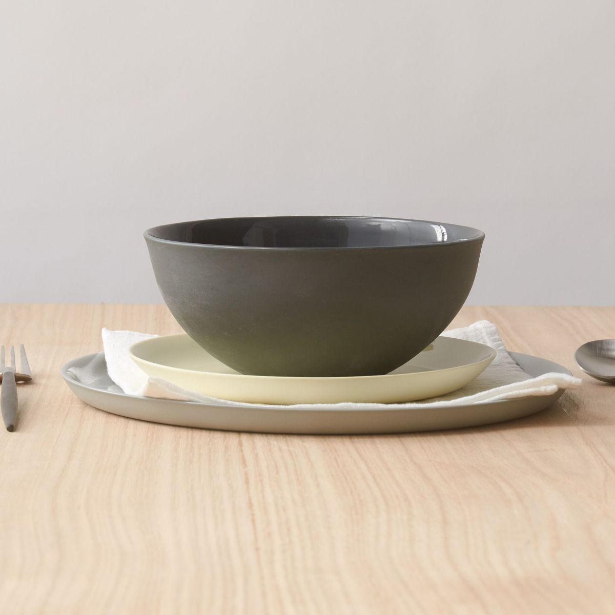 Mud Australia Noodle Bowl Cereal Slate 18cm (1.2L) | Minimax