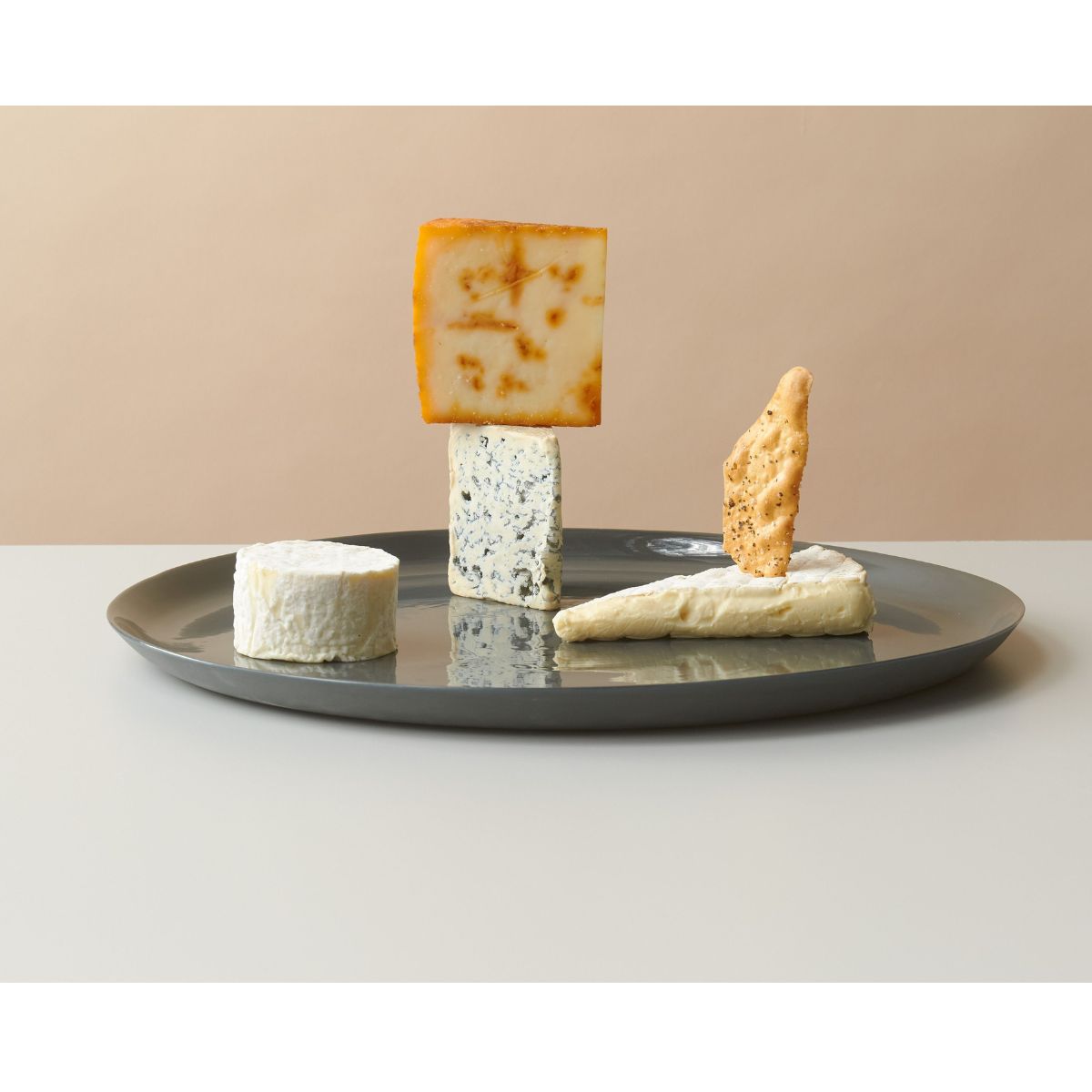 Mud Australia Cheese Platter 35cm in Slate ceramic