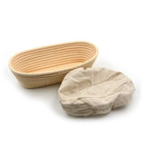 Brunswick Bakers Oval Bread Banneton with Lining 23cm | Minimax