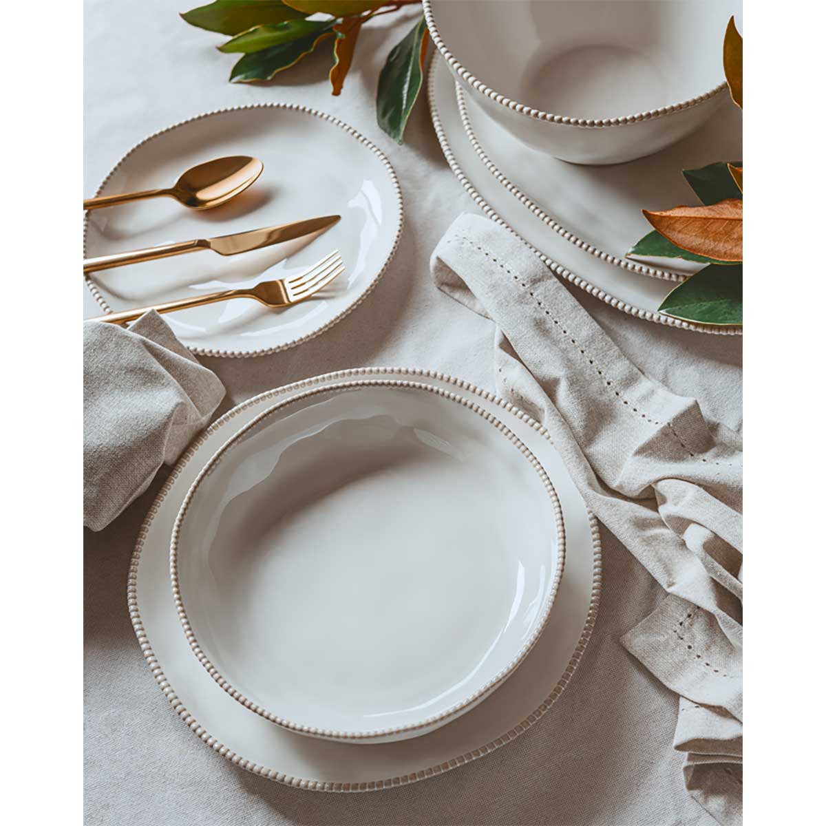 Casero Provence Dinner Plate Milk 27cm