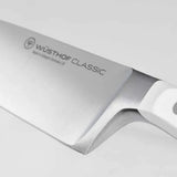 Wusthof Classic White Knife Block Set 6 Piece With Santoku | Minimax