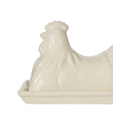 Davis & Waddell Homestead Hen Butter Dish White 
| Minimax