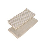Davis & Waddell Heritage Check Cotton Tea Towel 2pcs Set | Minimax