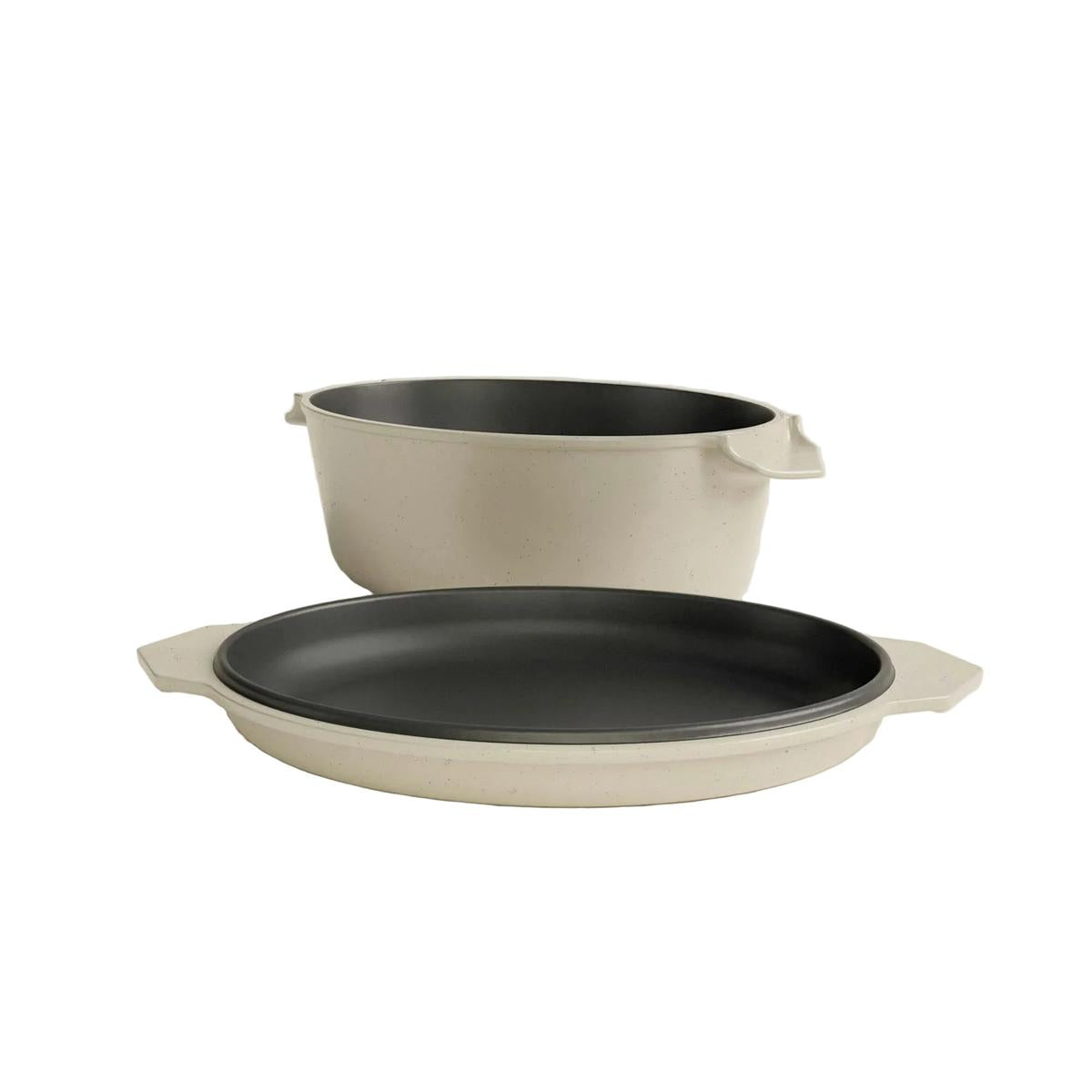 Ironclad Co 4.5L Salt Stone Satin Enamel Old Dutch