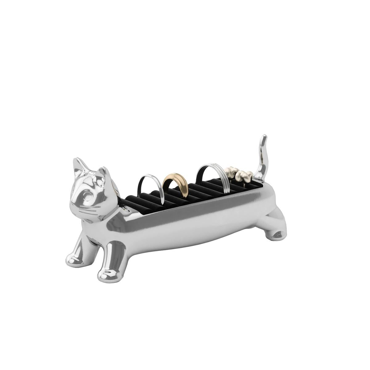 Umbra Ali Cat Ring Holder Chrome | Minimax