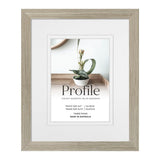 Profile Photo Frame Deluxe Stone Ash 5x7" | Minimax