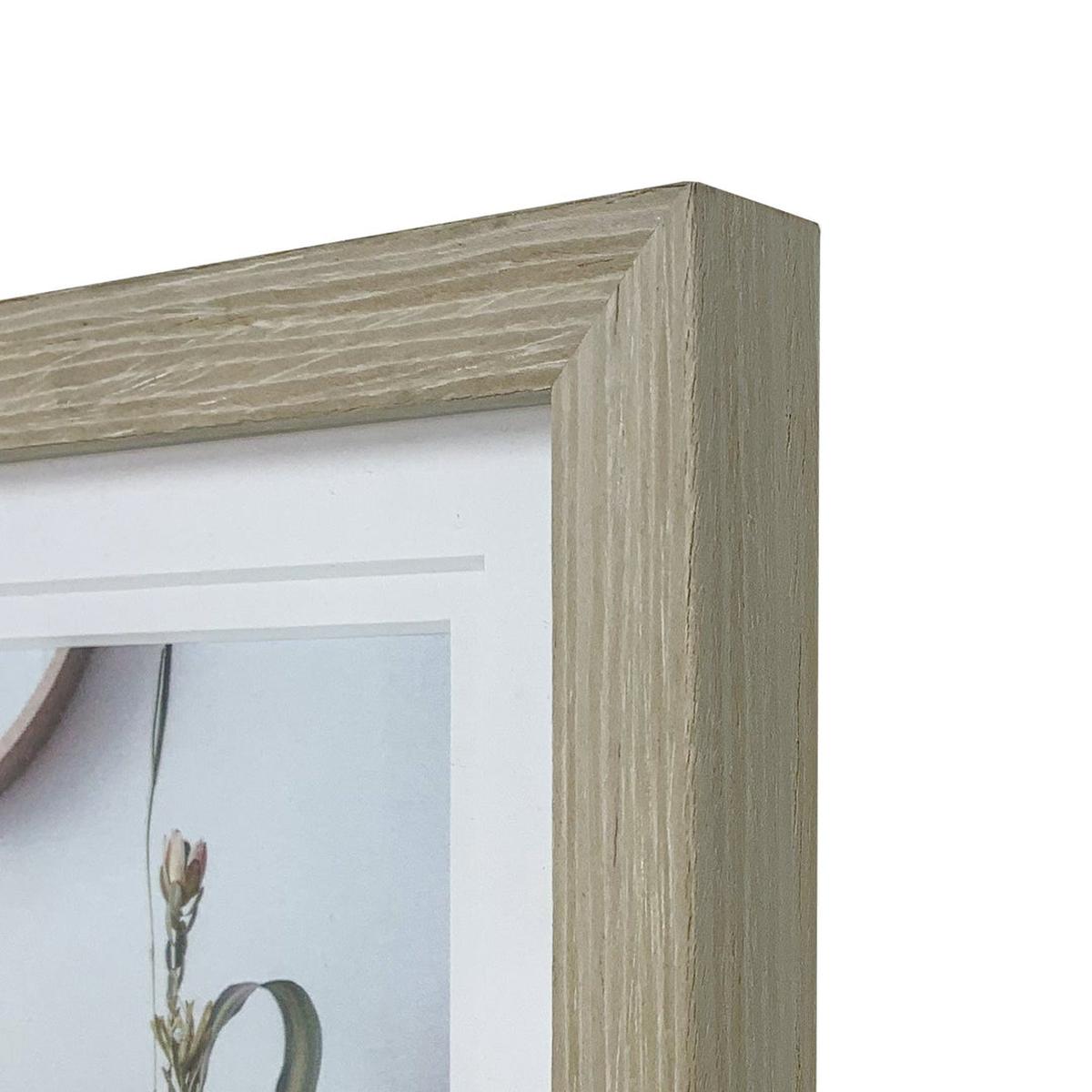 Profile Photo Frame Deluxe Stone Ash 5x7" | Minimax