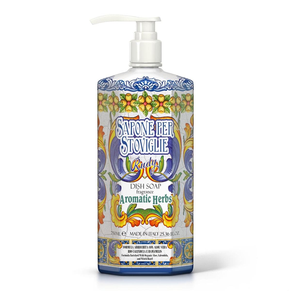Rudy Profumi Maioliche Aromatic Herbs Dishwashing Soap 750ml | Minimax