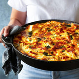 36cm Antique Black Satin Enamel Grande Legacy Pan