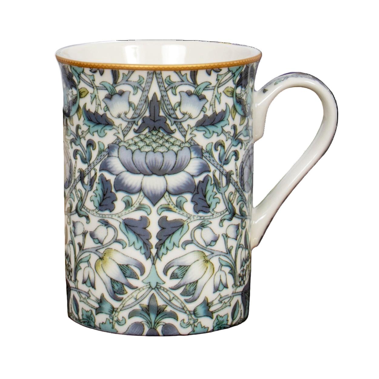 William Morris Decorative mug with floral pattern Lodden 300ml | Minimax
